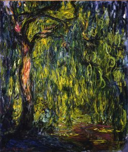 シダレヤナギ 作： Claude Monet